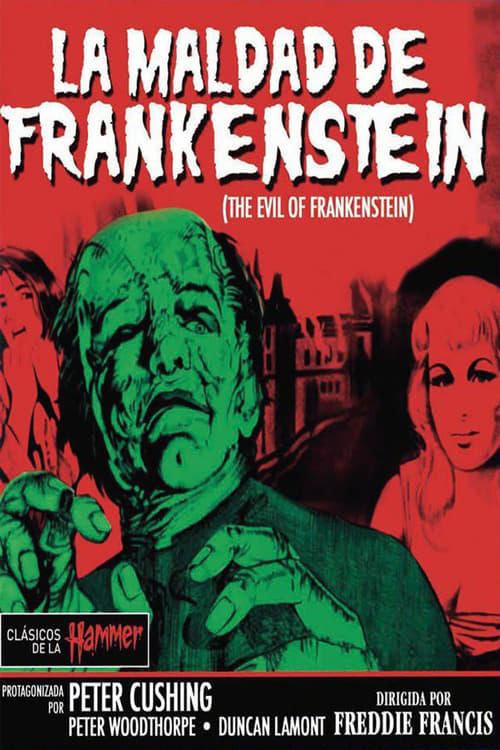 Poster de El castigo de Frankenstein