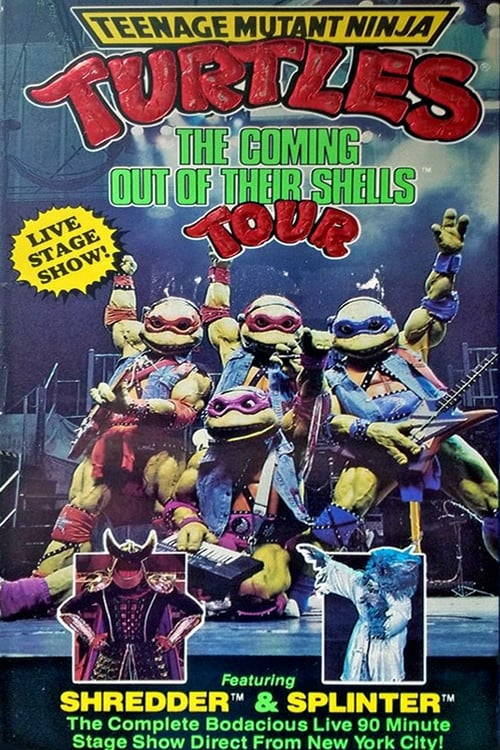 Poster de Teenage Mutant Ninja Turtles: The Coming Out of Their Shells Tour