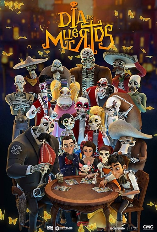 Poster de Día de muertos