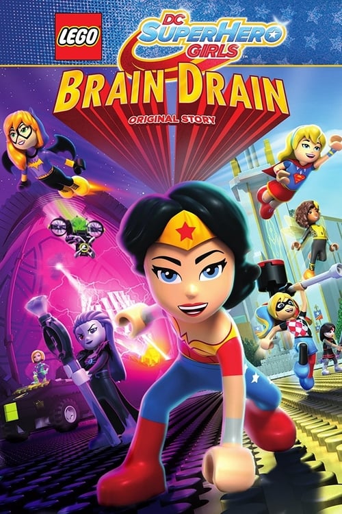 Poster de Lego DC Super Hero Girls: Fuga de cerebros