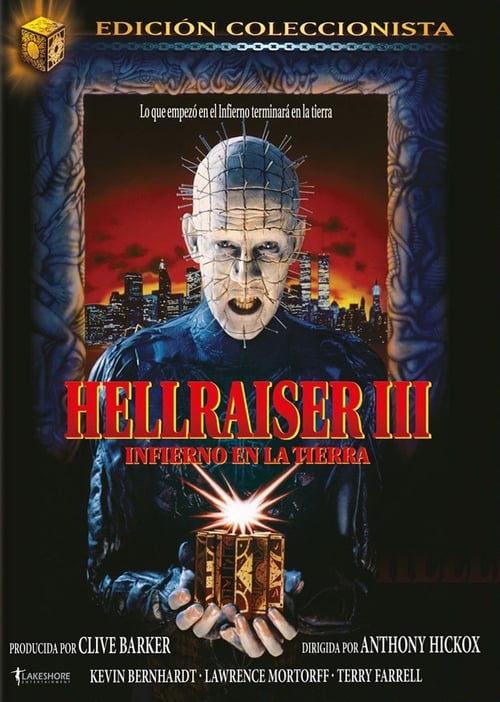 Poster de Hellraiser III: Infierno en la Tierra