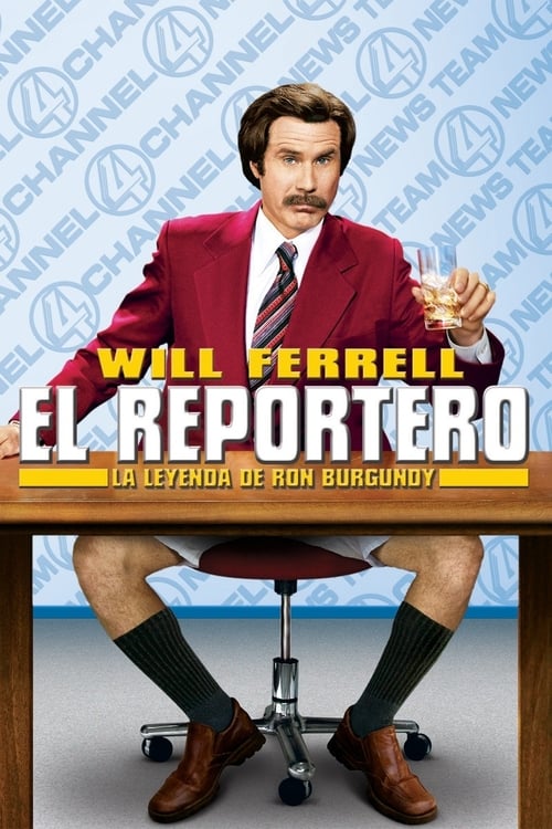 Poster de El reportero: La leyenda de Ron Burgundy