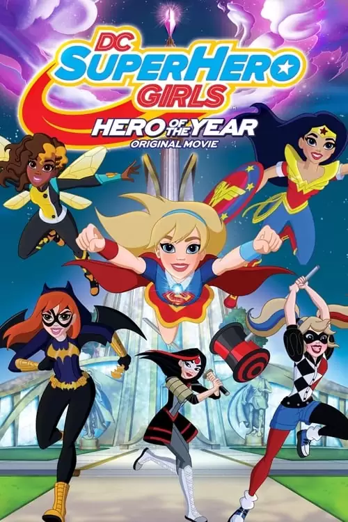Poster de Chicas heroes de DC - El heroe del año