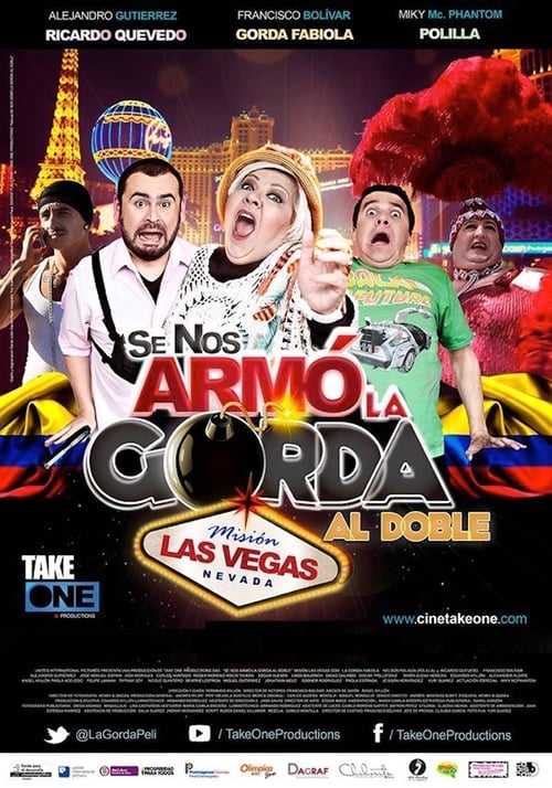 Poster de SE NOS ARMO LA GORDA AL DOBLE Mision las vegas
