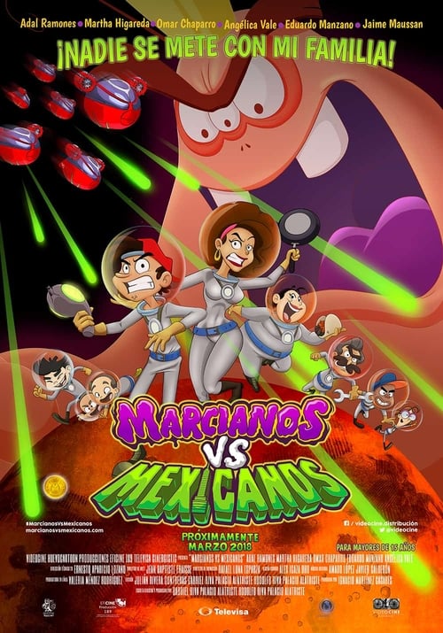 Poster de Marcianos vs Mexicanos