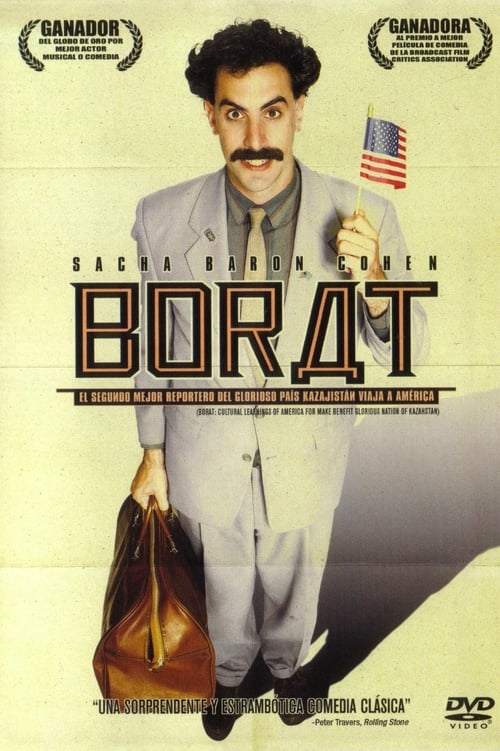 Poster de Borat: Lecciones culturales de Estados Unidos para beneficio de la gloriosa nación de Kazajistán