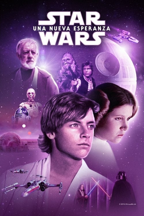Poster de La guerra de las galaxias. Episodio IV: Una nueva esperanza