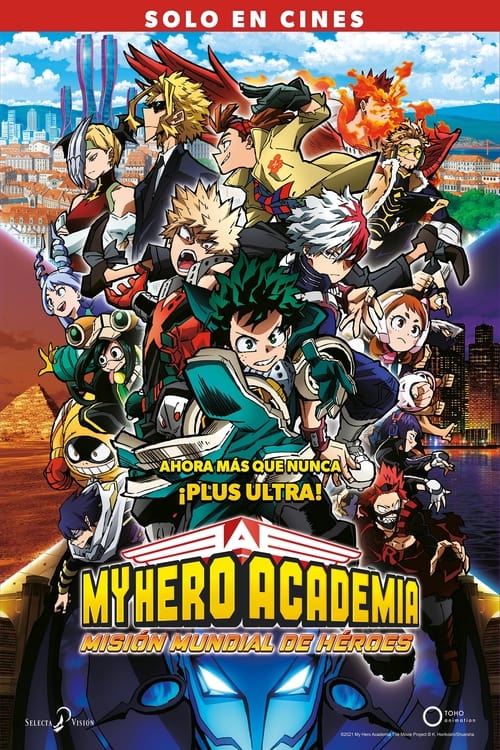 Poster de My Hero Academia: Misión mundial de héroes