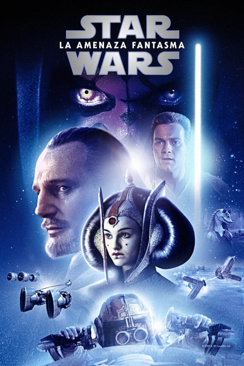 Poster de La guerra de las galaxias. Episodio I: La amenaza fantasma