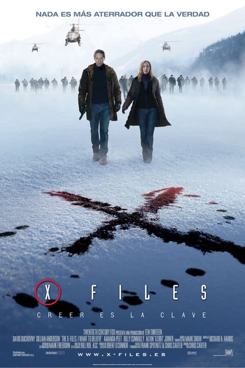 Poster de Expediente X: Creer es la clave