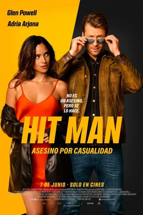 Poster de Hit Man. Asesino por casualidad