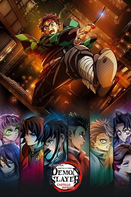 Poster de Demon Slayer: Kimetsu no Yaiba - Castillo Infinito